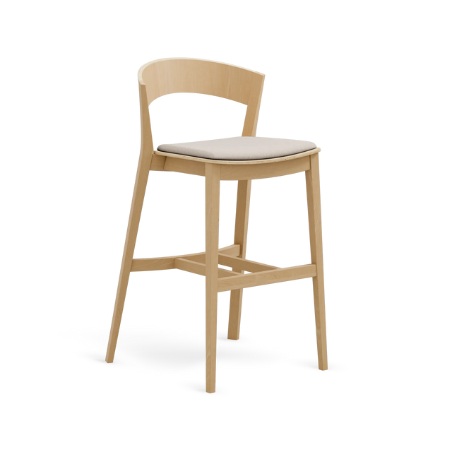 Paged Archer H-4800 kárpitozott pultszék bükk vázon, 70 cm