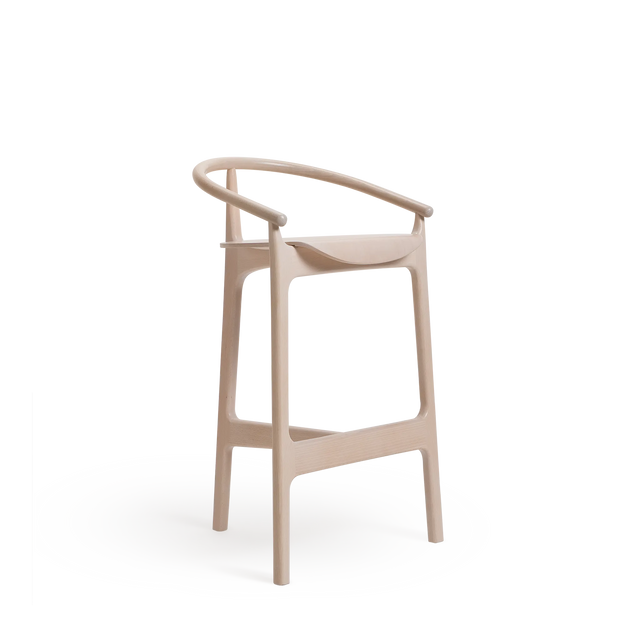 Paged Evo H-2940 bárszék tágas fa vázzal, 76 cm ülésmagasság