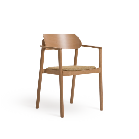 Paged Nimm B-4590 karfás éttermi szék kárpitozott üléssel
