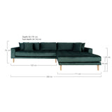 Lido III. lounge kanapé
