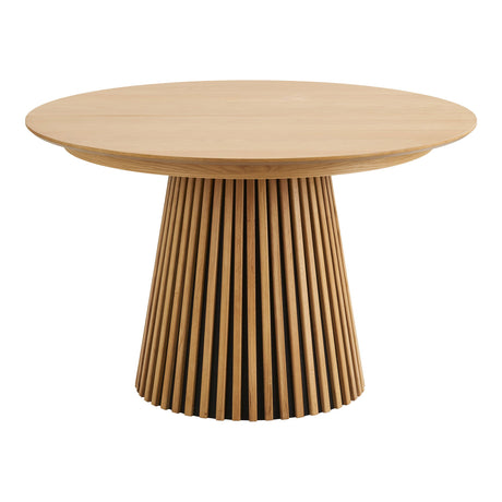 Osaka étkezőasztal – Ø120 cm / 120–160–200–240 cm, natúr tölgy színben