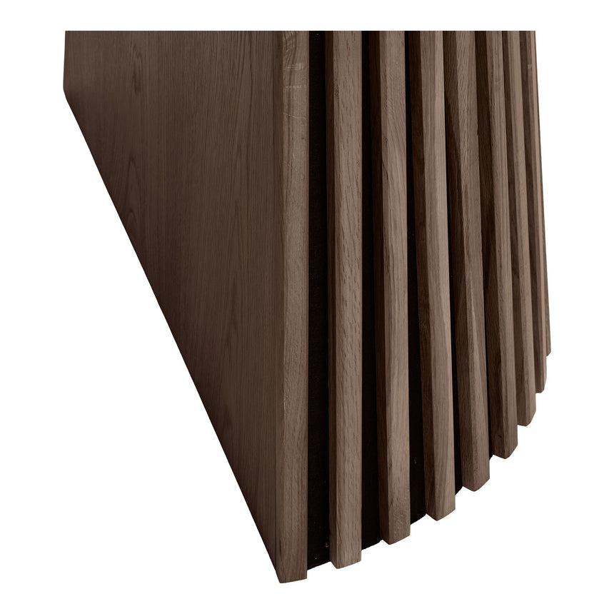 Osaka étkezőasztal – Ø120 cm / 120–160–200 cm, füstölt tölgy színben