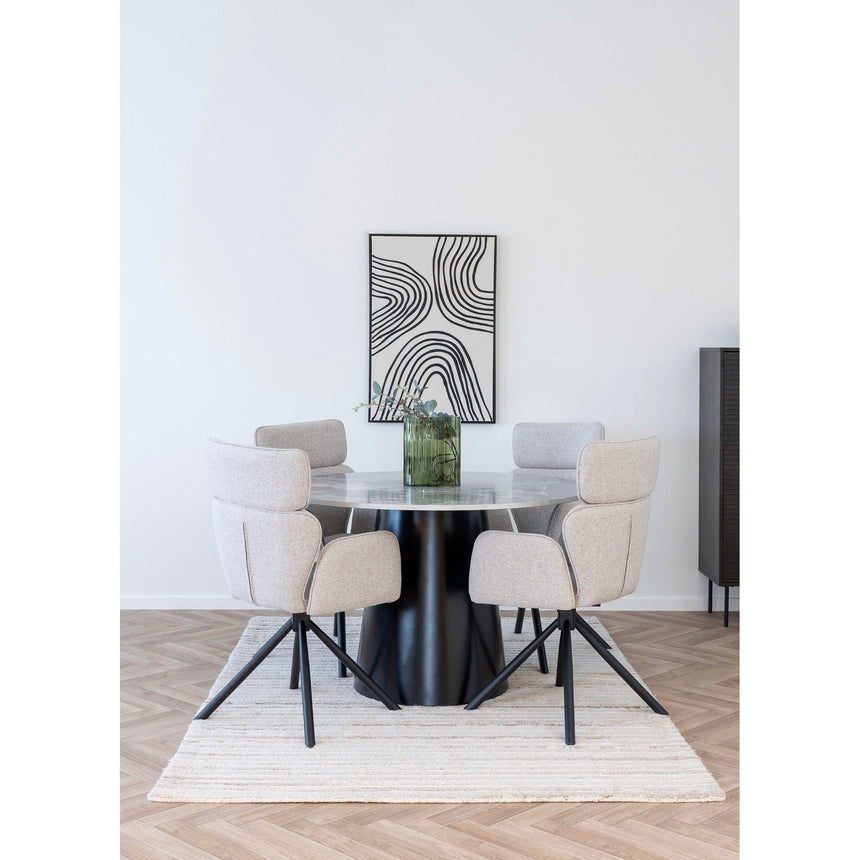 Brito étkezőasztal – Ø120 cm