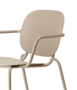 Si-Si karfás szék – fehér hátteres render