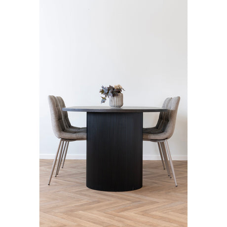 Boavista étkezőasztal – 100×210 cm, sötétbarna színben
