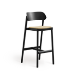 Paged Nimm H-4590 kárpitozott bárszék fekete pácolt bükk vázon