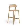 Paged Nimm H-4590 bárszék világos bükk kivitelben, 75 cm ülésmagasság