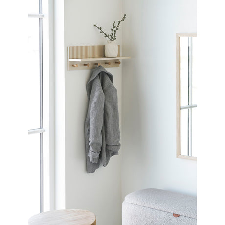 Rocca Wall polc with hooks