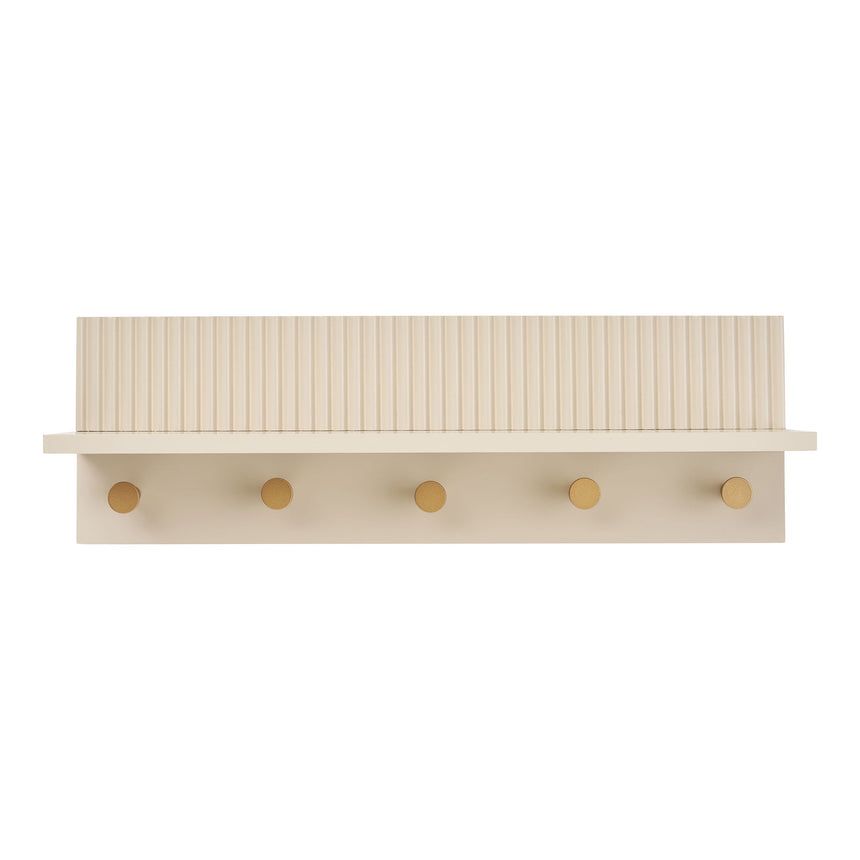 Rocca Wall polc with hooks