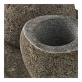 Gara Bathroom Set, Storage Cup, Soap Dispenser, tálca