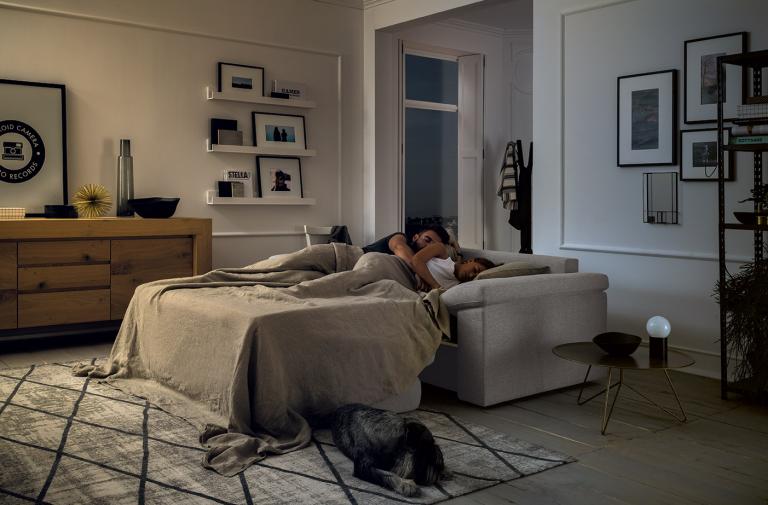 House kanapéágy nappali térben