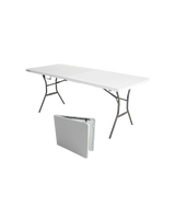 80471 félbehajtható catering asztal 183×76 cm