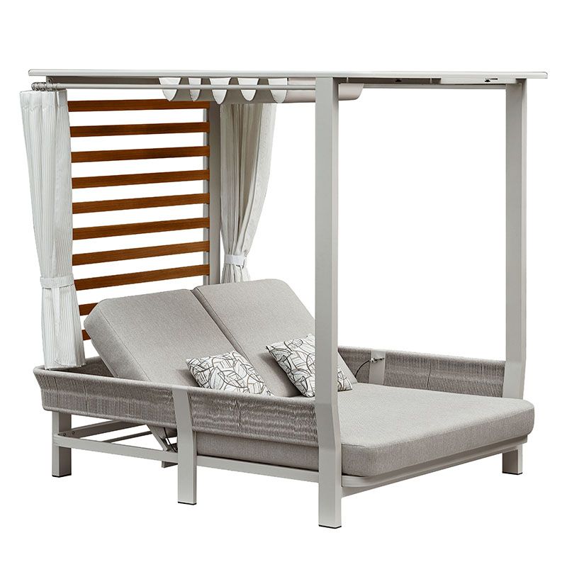 Higold Borromeo kerti daybed (pihenőágy) – taupe