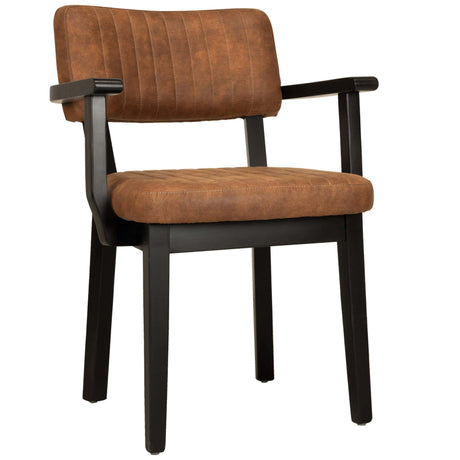 Patrick karfás szék Cognac