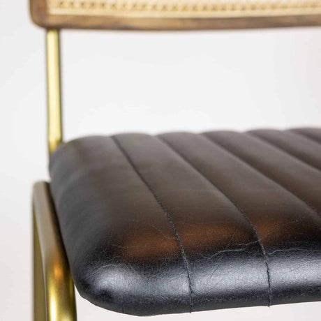 Jens barszék magas Fekete