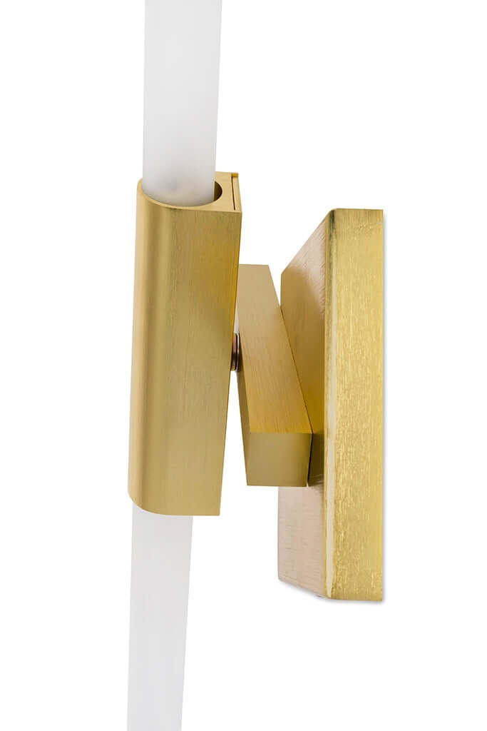 Candelabr Wall fali lámpa arany – alumínium, üveg
