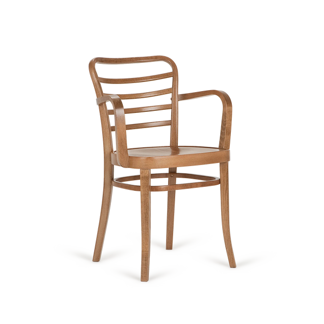 Paged Classic B-8292 karfás éttermi szék hajlított bükkből