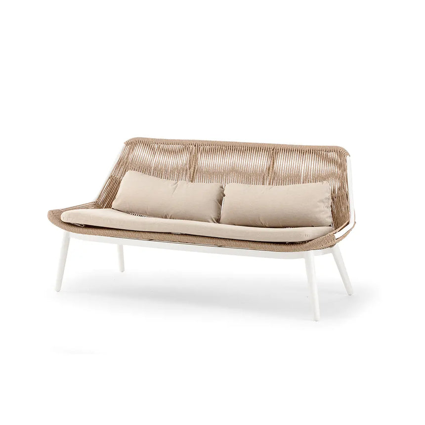 Grattoni Como kerti garnitúra 4 személyes, bézs színben