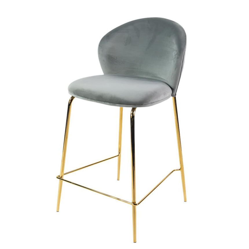 KL Lily kényelmes bárszék 65 cm szürke színben