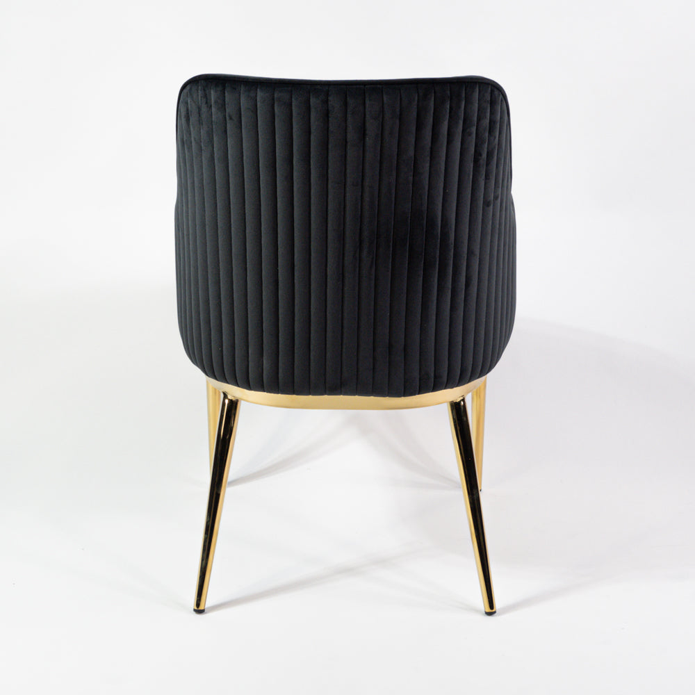 KL Nolan prémium étkezőszék fekete színben