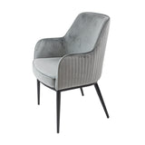 KL Nolan prémium étkezőszék szürke színben, winter edition