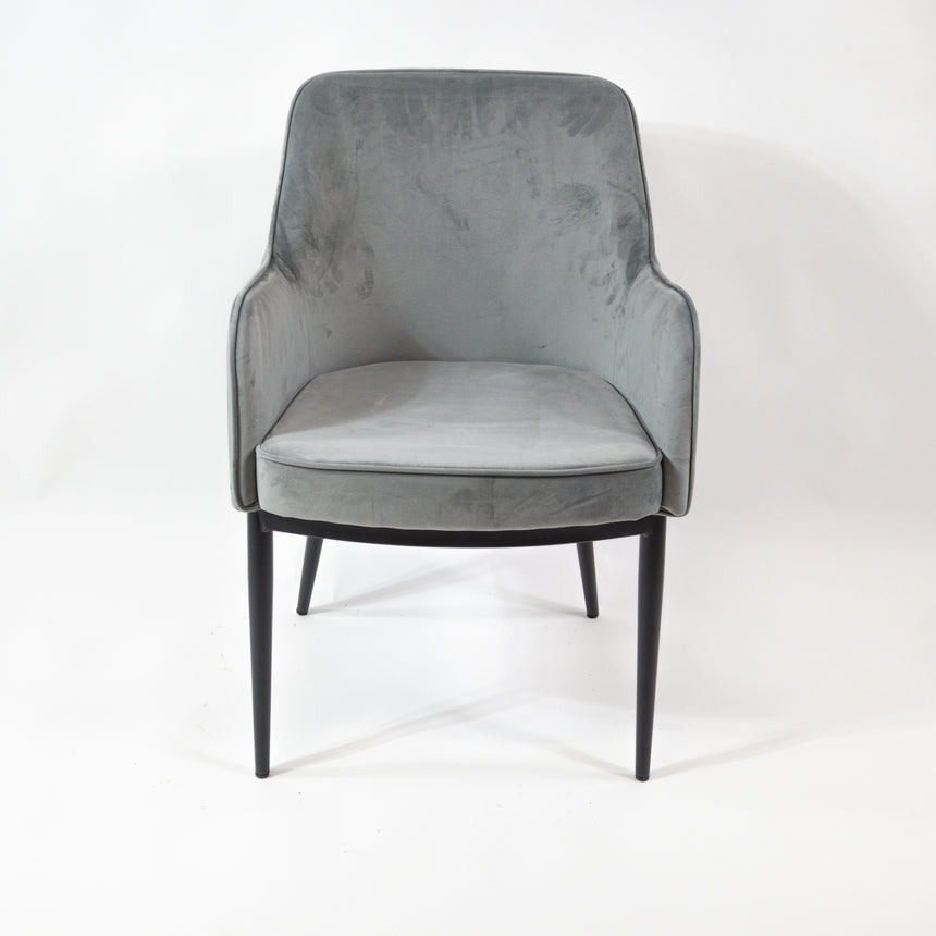 KL Nolan prémium étkezőszék szürke színben, winter edition