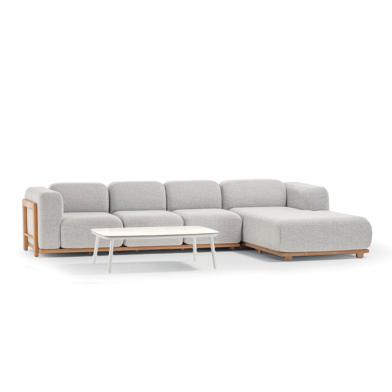 Grattoni Rule teak I. – kültéri terasz szett