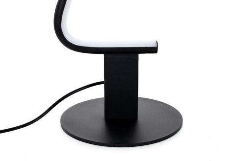 Face Table asztali lámpa fekete – LED, acél, alumínium