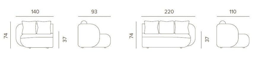 Grattoni Cosy modular – kültéri terasz szett