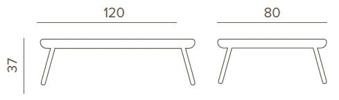 Grattoni Rule teak I. – kültéri terasz szett