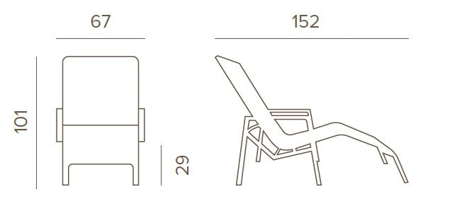 Grattoni Cancun napozóágy