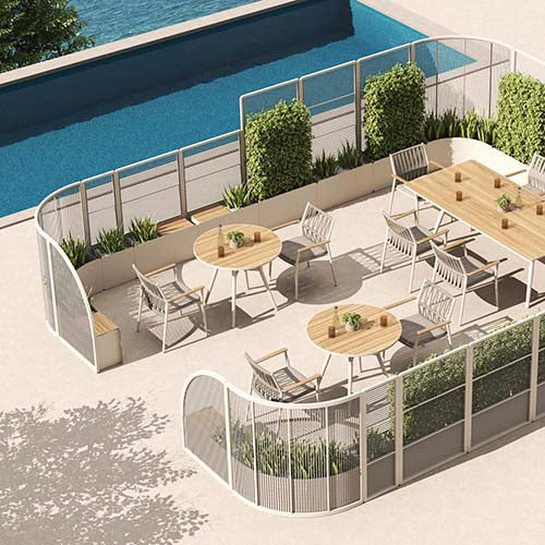 Higold Lilia kültéri Térelválasztó VIII.