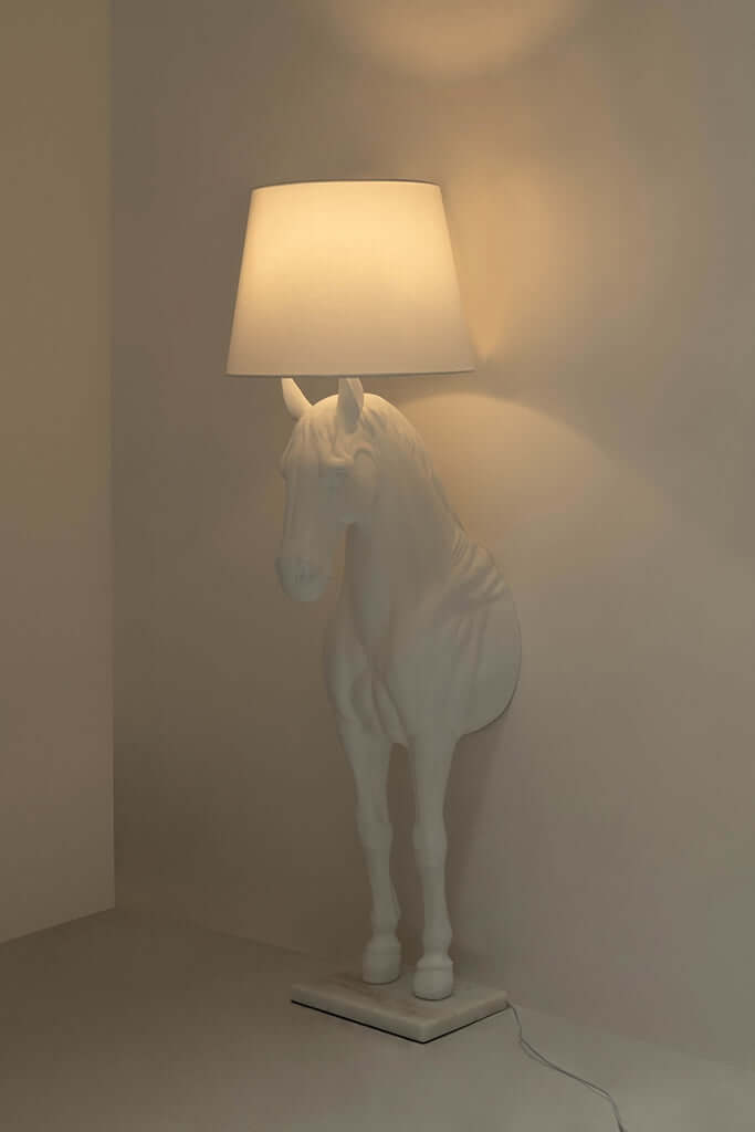 GOAT Horse Stand M állólámpa fehér – üvegszál