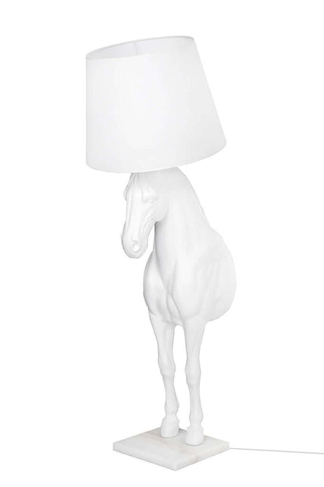 GOAT Horse Stand S állólámpa fehér – üvegszálas