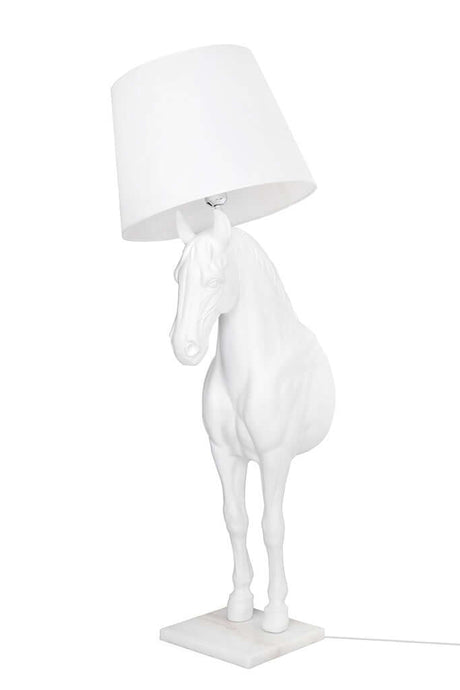 GOAT Horse Stand S állólámpa fehér – üvegszálas