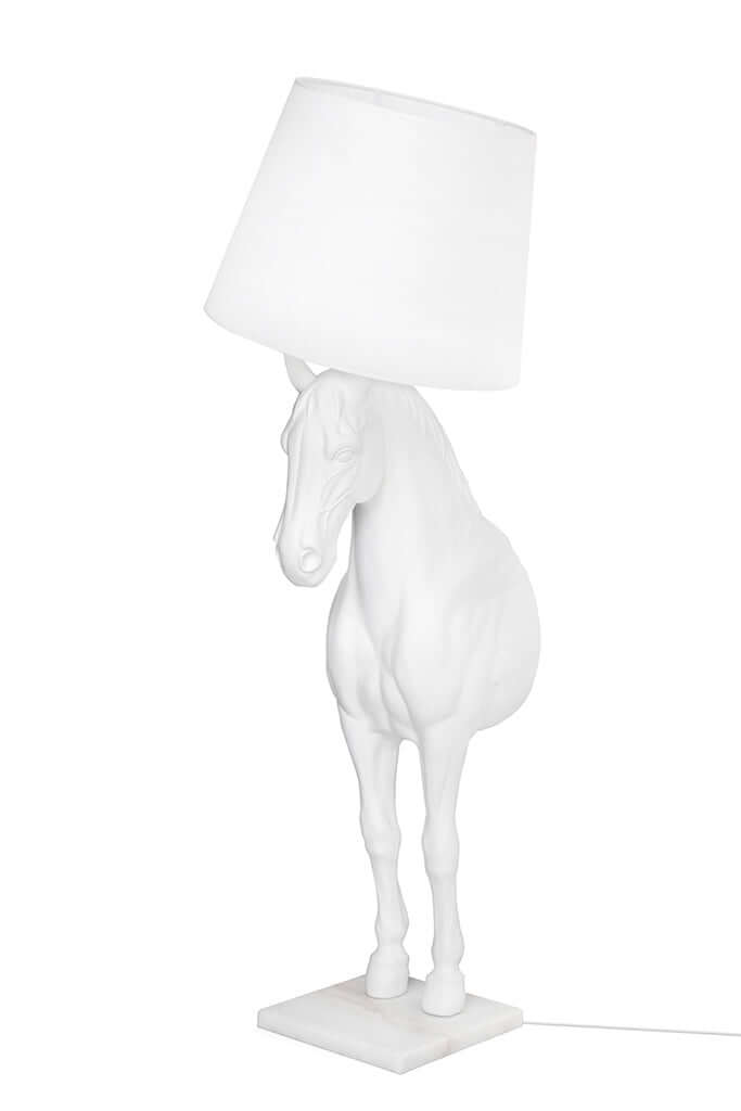 GOAT Horse Stand S állólámpa fehér – üvegszálas