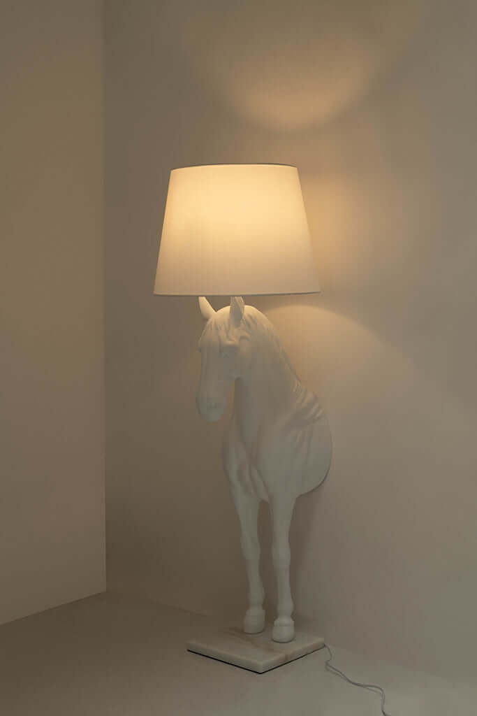 GOAT Horse Stand S állólámpa fehér – üvegszálas
