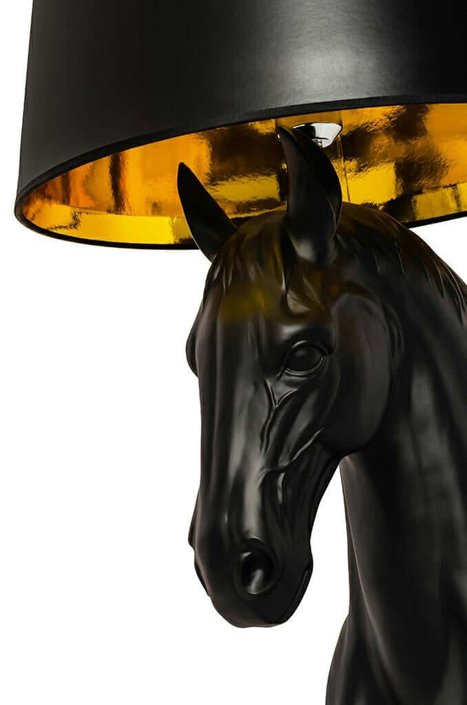 GOAT Horse Stand S állólámpa fekete – üvegszál