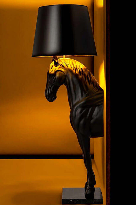 GOAT Horse Stand S állólámpa fekete – üvegszál