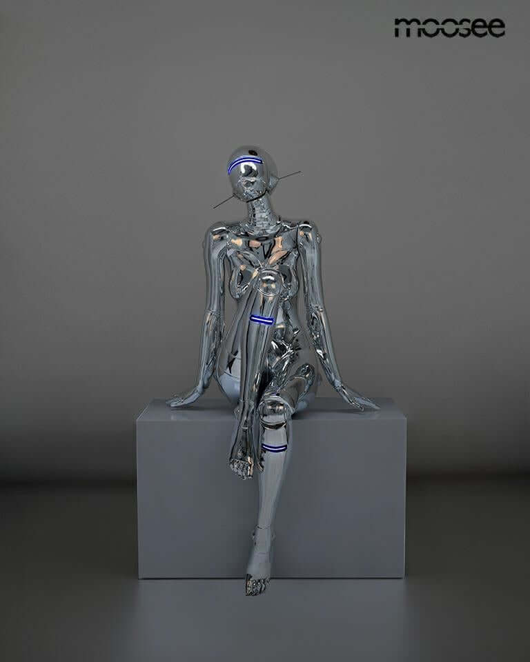 Cyber Woman szobor / állólámpa