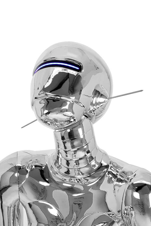 Cyber Woman szobor / állólámpa