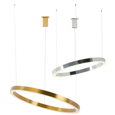 Ring 100 függőlámpa arany – LED, acél