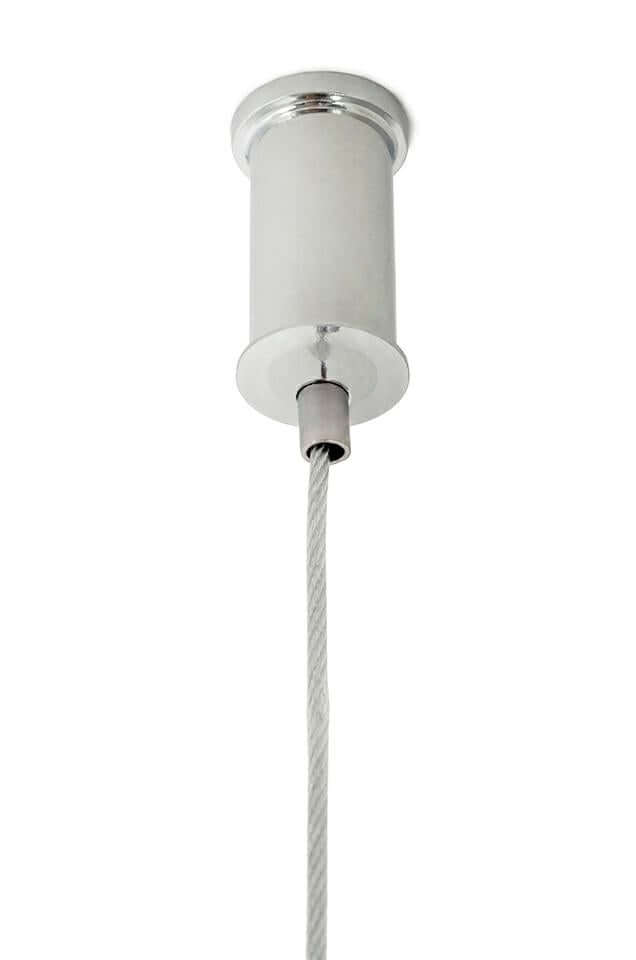 Ring 60 függőlámpa ezüst – LED, polírozott acél