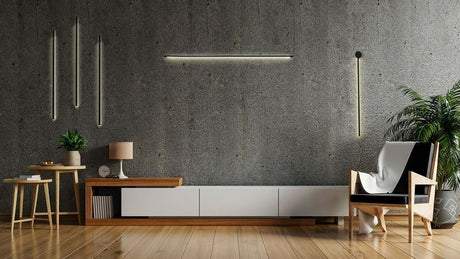 Ombre 60 fali lámpa fekete, 2 darabos szett – LED, acél