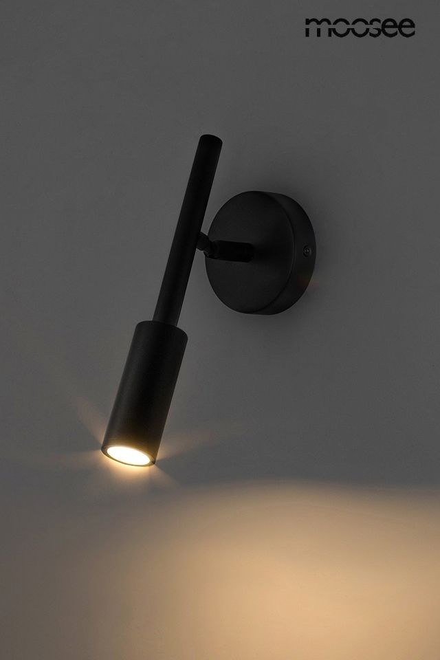Prisma fali lámpa fekete, 2 darabos szett – LED, fém, alumínium