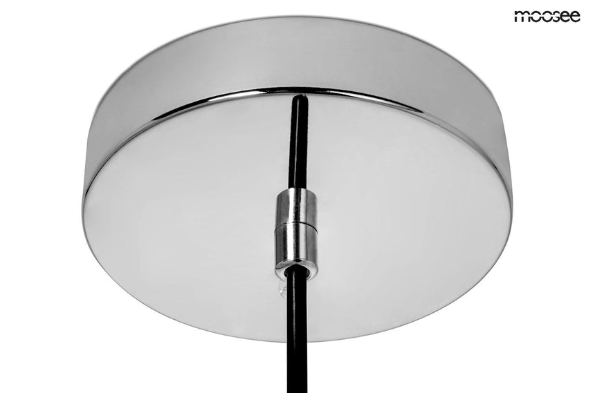 Disco függőlámpa ezüst, 2 darabos szett – LED, polírozott acél