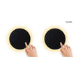 Shadow Sun 25 fali lámpa fekete, 2 darabos szett – LED, érintőszenzor