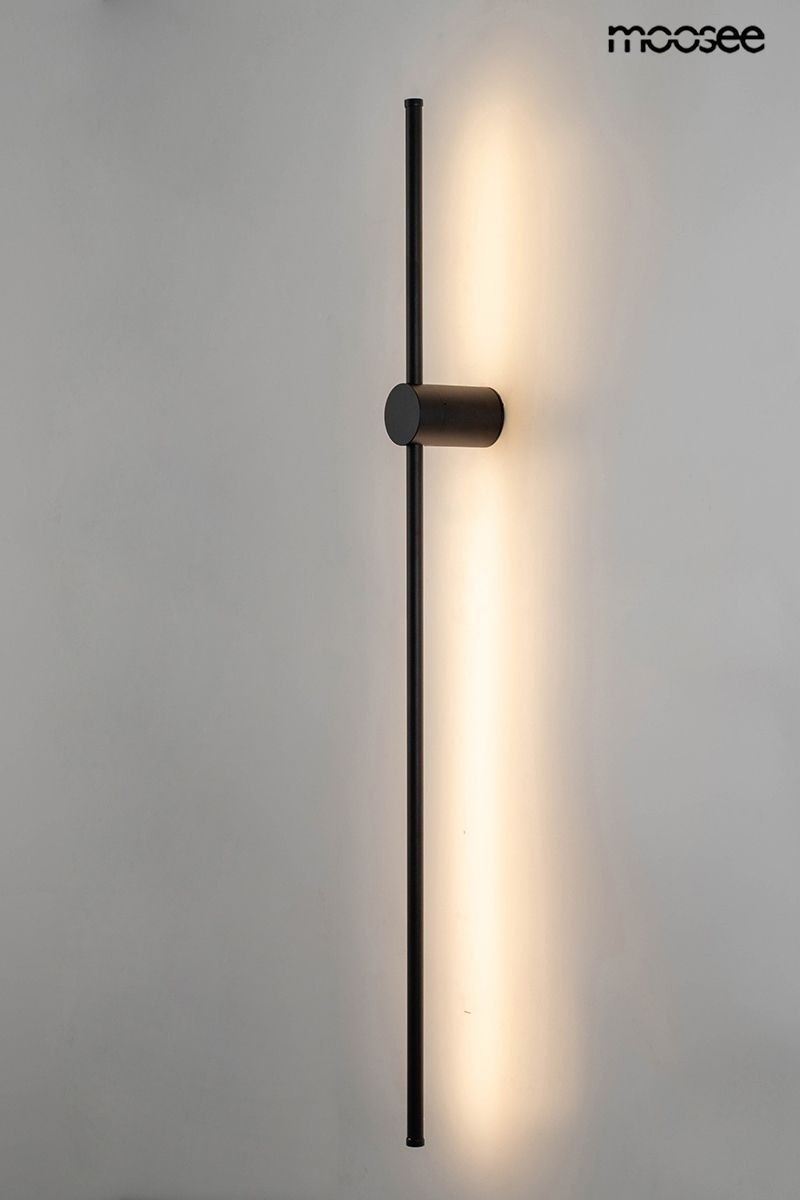 Ombre 100 fali lámpa fekete, 2 darabos szett – LED, acél