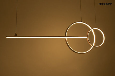 Rage függőlámpa arany – LED, fém