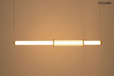 Libra függőlámpa arany – LED, fém, üveg